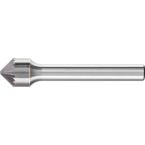 Conical (Included Angle) Burrs KSJ KSK 6mm Shank - Tungsten Carbide