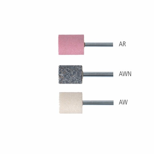 Cylindrical Euro 3mm Shank Aluminium Oxide