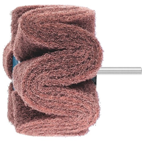 PFERD POLINOX Mounted Finishing Wheels Aluminium Oxide - 6mm Shank - Surface Conditioning PNG