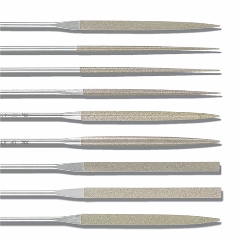 Diamond Needle Files Various Types 140mm Length