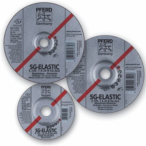 PFERD Grinding Wheels Premium - Depressed Centre - ALUMINIUM