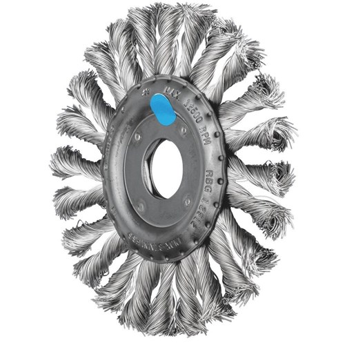 Wheel Brushes RBG - Twist Knot COMBITWIST INOX Wire - Various Sizes