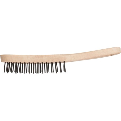 Hand Scratch Brushes HBU - STEEL Wire - Wooden Body - 290mm Various Sizes