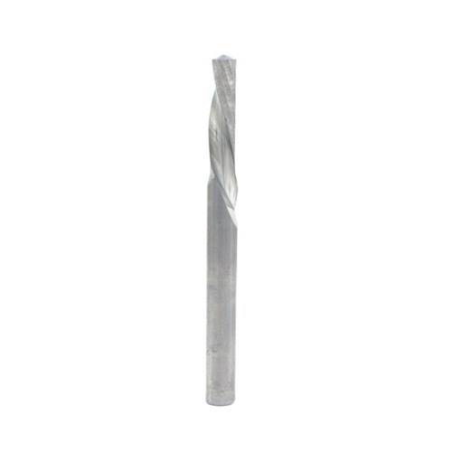 AUSPRO 4.75mm X 19mm X 1 FLUTE X 5mm SHANK DOWNCUT ALUMINIUM SPIRAL