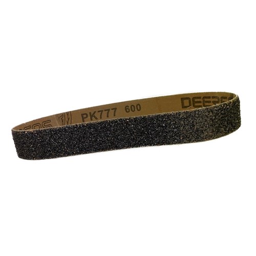 Abrasiflex BT51132 PK777 Black P600 Cork Glassworking Abrasive Belt 25 x 533mm 