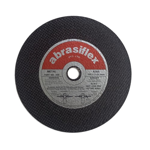 Abrasiflex CO200 Metal Cutting Wheels - High Speed 250 x 3.2 x 25.4 A30S