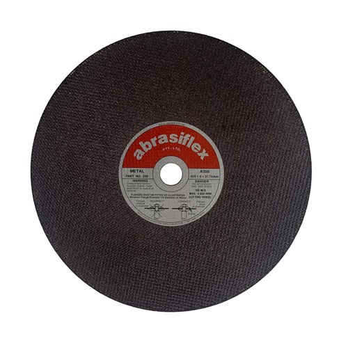 Abrasiflex CO260 Metal Cutting Wheels - High Speed 405 x 4 x 31.75 A30S