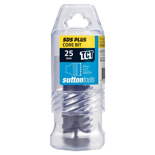 MASONRY HAMMER CRBD TIP CORE BIT D657 25X40 LIGHT DUTY SDS+