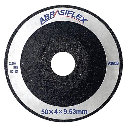 Abrasiflex DC1001 Depressed Centre Metal Grinding Wheels 50 x 4 x 9.53 A36Q
