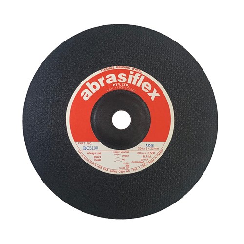 Abrasiflex DC5100 Depressed Centre Flexible Grinding Wheels 230 x 3 x 22 AC46