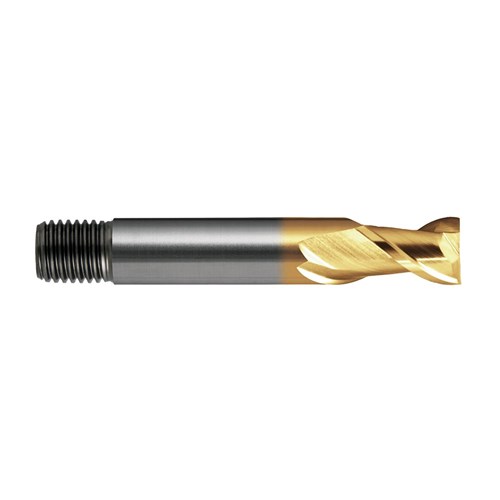 E/MILL E105 10MM REG. 2 FLUTE R30 THRD HSS-CO. TIN