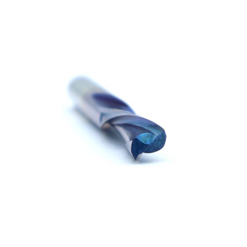 FAST BLUE DOWNCUT FINISHING SPIRAL 6.35MM X 22MM X 60MM X 2 FLUTE X 1/4