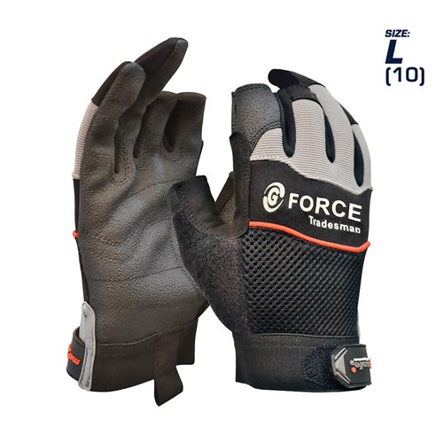 G-FORCE TRADESMAN MECHANICS GLOVE, 2 FINGER - LARGE