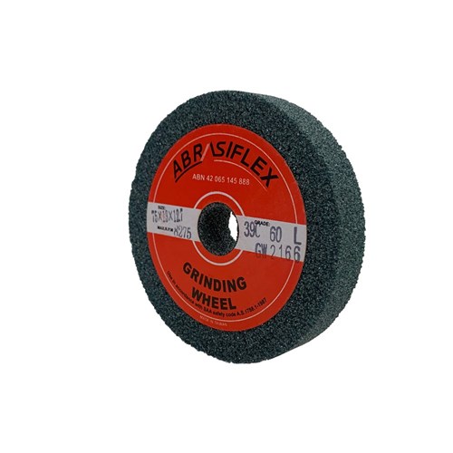 Abrasiflex GW2166 STRAIGHT GRINDING WHEELS - FOR GRINDING TUNGSTEN CARBIDE  T1 75 x 13 x 12.7 39C60LV
