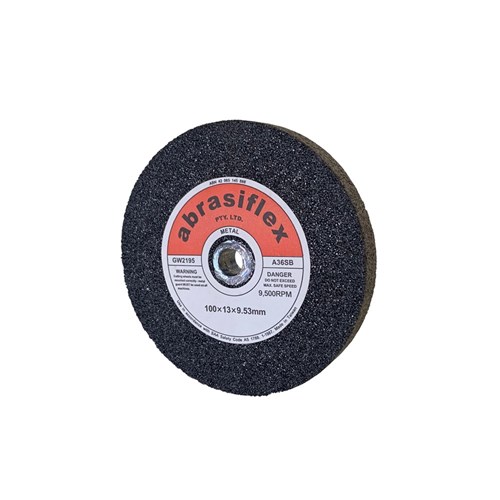Abrasiflex GW2195 STRAIGHT PORTABLE GRINDING WHEELS  T1 100 x 13 x 9.53* A36SB