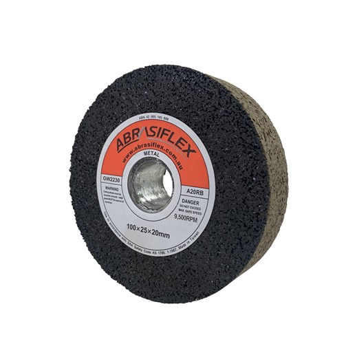 Abrasiflex GW2230 STRAIGHT PORTABLE GRINDING WHEELS  T1 100 x 25 x 20 A20QB