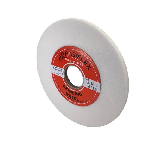 Abrasiflex GW2330 STRAIGHT GRINDING WHEELS - FOR GRINDING TOOL STEEL  T1 150 x 6 x 31.75 9A60LV