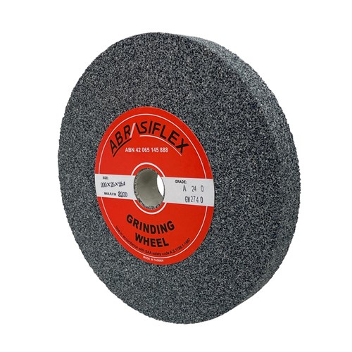 Abrasiflex GW2740 Straight Grinding Wheel  T1 200 x 25 x 25.4 A24QV