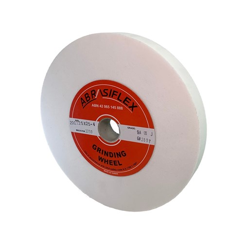 Abrasiflex GW2807 STRAIGHT BENCH GRINDING WHEELS - FOR GRINDING TOOL STEEL  T1 200 x 25 x 25.4 9A120JV