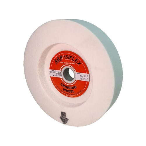 Abrasiflex GW2845 RECESSED BENCH GRINDING WHEELS - FOR GRINDING TOOL STEEL  T5 200 x 40 x 25.4 9A60KV