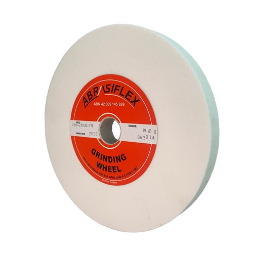Abrasiflex GW3014 STRAIGHT BENCH GRINDING WHEELS - FOR GRINDING TOOL STEEL  T1 250 x 25 x 31.75 9A60KV