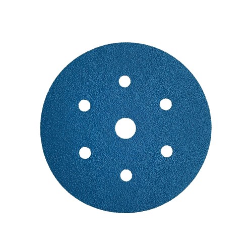 Abrasiflex HK28610 Revcut Blue Velstick Sanding Disc 150mm x 7 Hole P60