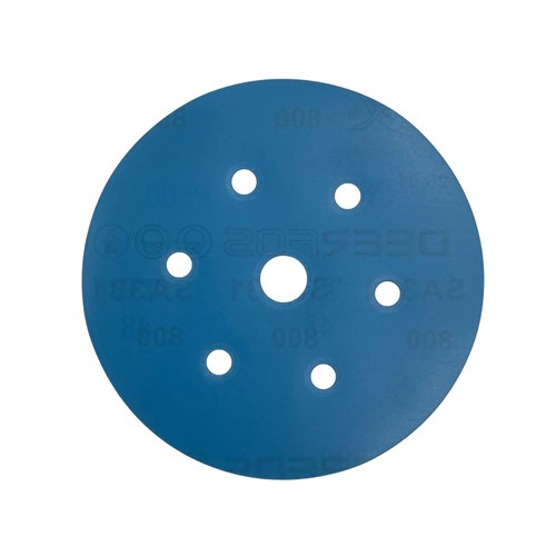Abrasiflex HK28665 Revcut Blue Velstick Sanding Disc 150mm x 7 Hole P800