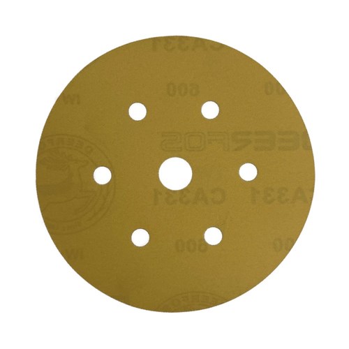Abrasiflex HK28760 Deerfos Gold Velstick Sanding Disc 150mm x 7H P600