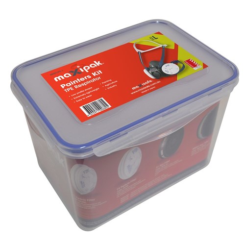 MAXIPACK TPE HALF MASK PAINTER'S KIT