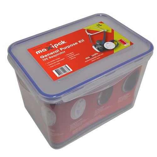 MAXIPACK TPE HALF MASK GENERAL PURPOSE KIT