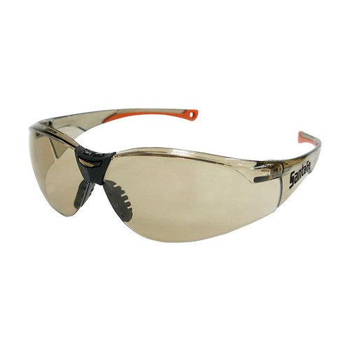 SANTAFE BRONZE SAFETY GLASSES WITH ANTI-FOG