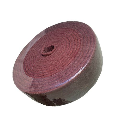 Abrasiflex SB92150 Non- Woven Abrasive Roll - Maroon 115mm x 10m Very Fine