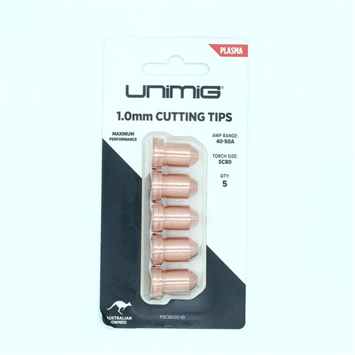 UNIMIG SC8020-10 PLASMA TORCH CUT45 1.0MM CUTTING TIP