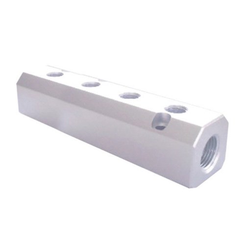 THB MANIFOLD, ALUMINIUM BODY, 4 OUTLETS