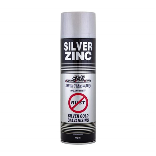 SILVER ZINC AEROSOL 400G 3 IN 1