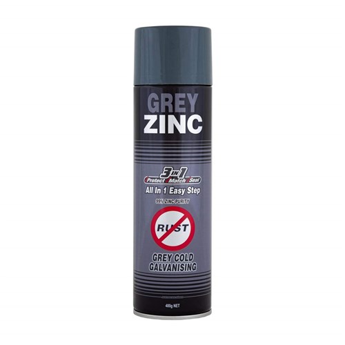 GREY ZINC AEROSOL 400G 3 IN 1