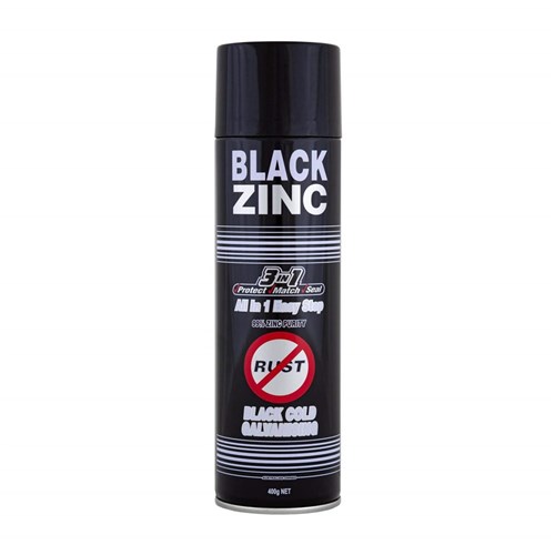 BLACK ZINC AEROSOL 400G 3 IN 1