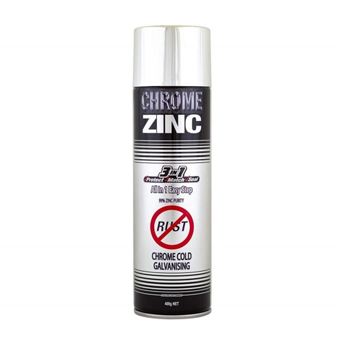 CHROME ZINC AEROSOL 400G - 3 IN 1