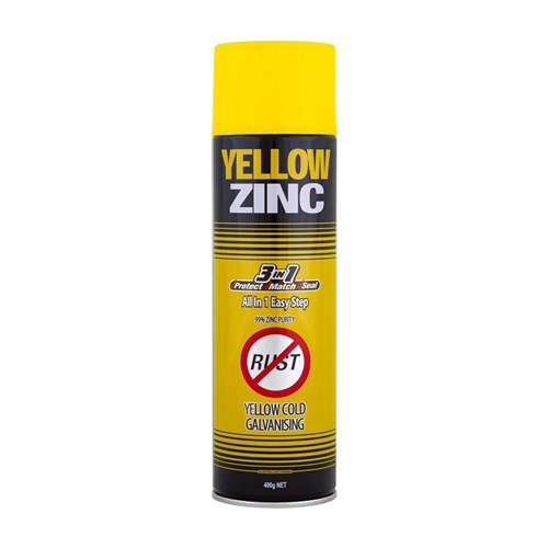 YELLOW ZINC AEROSOL 400G 3 IN 1
