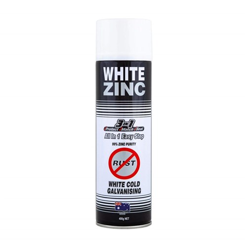 WHITE ZINC AEROSOL 400G - 3 IN 1