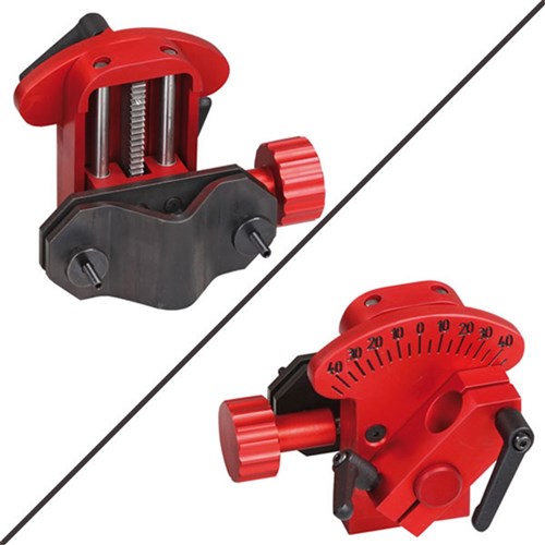 ITM TORCH HOLDER, WITH PRECISION ANGLE & HEIGHT ADJUSTMENT, TO SUIT RAILBULLS,