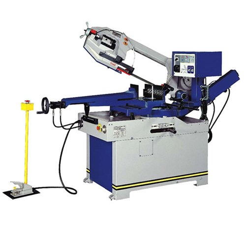 ITM WE350DSA BANDSAW, 260MM CAP, SWIVEL HEAD, DUAL MITRE, 2 SPEED 415V 3PH, SEMI AUTOMATIC