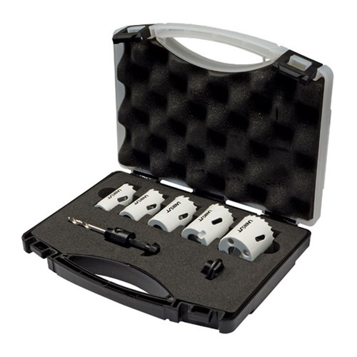 UNIKUT BI-METAL HOLESAW SET - HANDY MAN - 7 PIECE