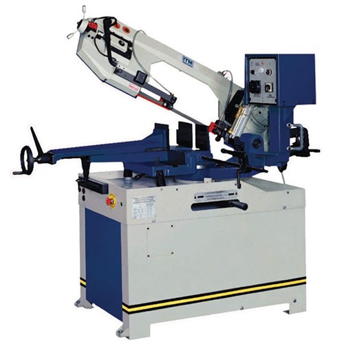 ITM WE350DS BANDSAW, 260MM CAP, SWIVEL HEAD, DUAL MITRE, 2 SPEED 415V 3PH, HYD DOWN FEED